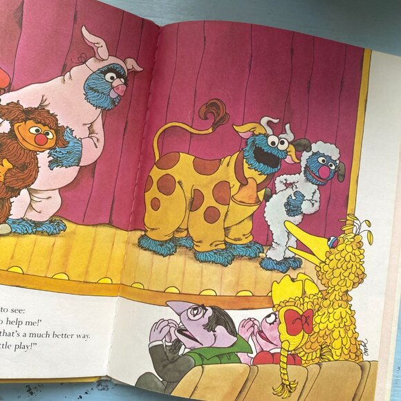 Vintage The Sesame Street Book: The Little Red Hen - Picture 7 of 9